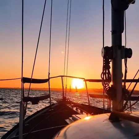 Botel Fractal - Vintage Sailboat In Belem