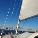 Fractal - Vintage Sailboat In Belem Botel Lisbon